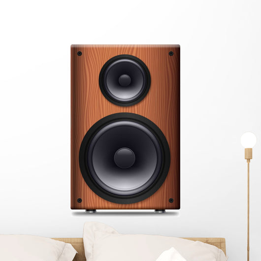 Stereo Speaker Wall Decal