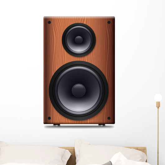 Stereo Speaker Wall Decal
