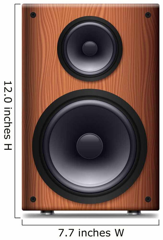 Stereo Speaker Wall Decal