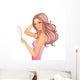 Beauty woman pic Wall Decal