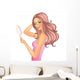 Beauty woman pic Wall Decal