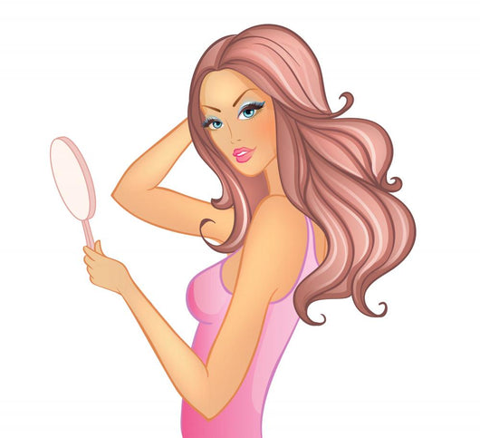 Beauty woman pic Wall Decal