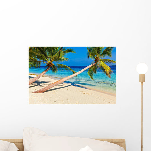 Tropical beach Wall Mural