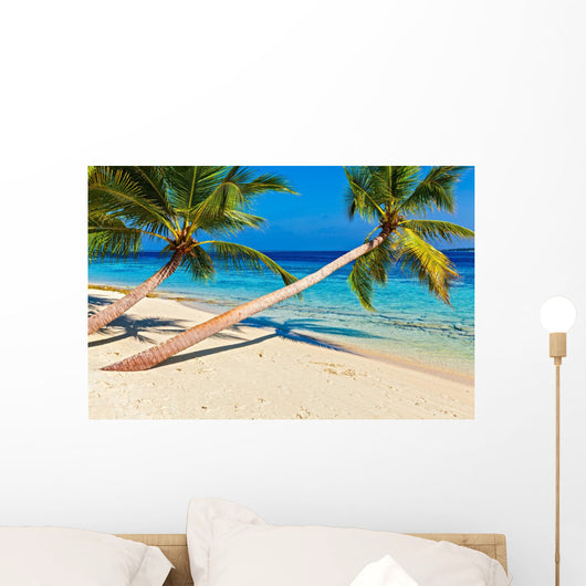 Tropical beach Wall Mural