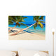 Tropical beach Wall Mural