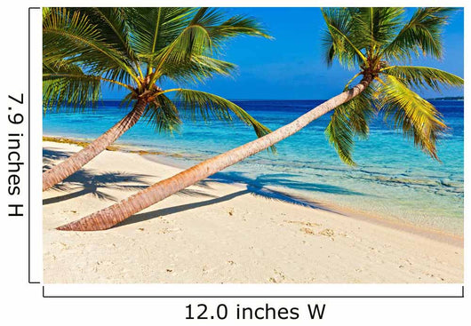 Tropical beach Wall Mural