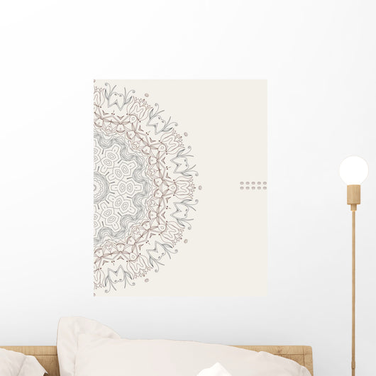 Ornamental round Lace Pattern