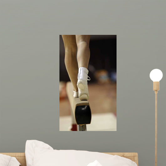 Gymnastic Balance Beam Wall Decal