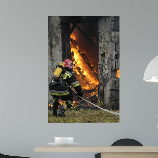 Fireman Wall Decal
