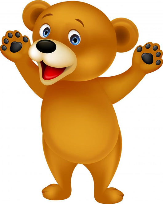 Funny Baby Brown Bear