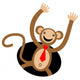 Dance Monkey Wall Mural