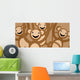 Happy Monkeys Wall Mural