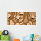 Happy Monkeys Wall Mural
