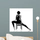 Pretty Young Ballerina Sitting