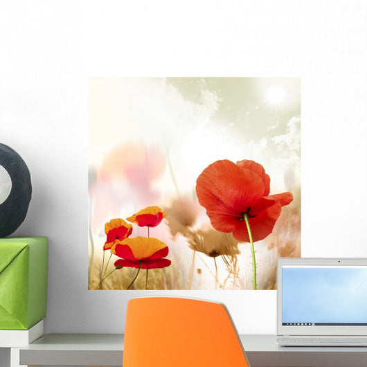 poppy seed Wall Mural