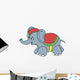 Circus Elephant Wall Decal