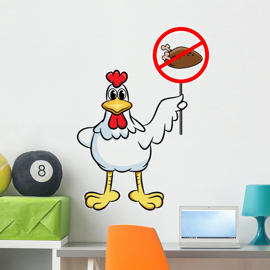 Be a Vegetarian Wall Decal