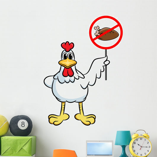 Be a Vegetarian Wall Decal