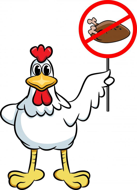 Be a Vegetarian Wall Decal