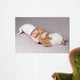 Sleeping Baby with Teddy