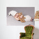 Sleeping Baby with Teddy