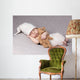 Sleeping Baby with Teddy