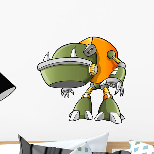 Massive Warrior Robot Cyborg
