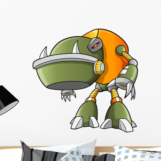 Massive Warrior Robot Cyborg