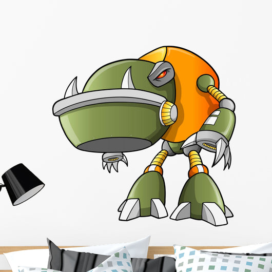 Massive Warrior Robot Cyborg