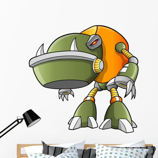 Massive Warrior Robot Cyborg