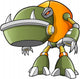 Massive Warrior Robot Cyborg