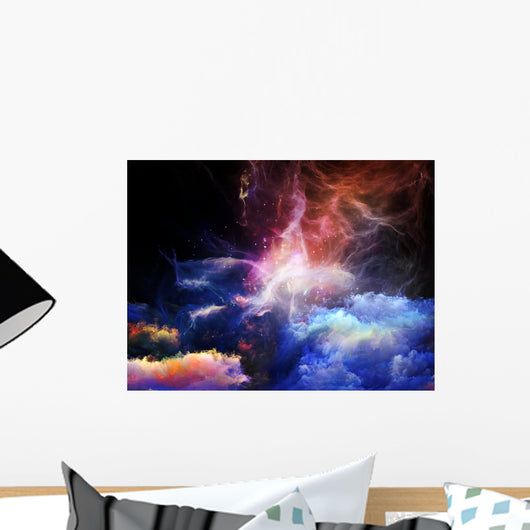 Virtual Nebulae Wall Mural