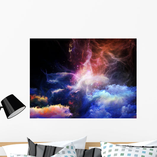 Virtual Nebulae Wall Mural