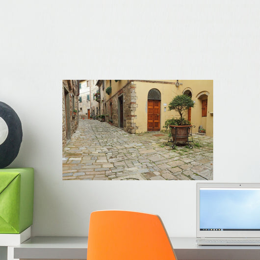 Narrow Italian Street and