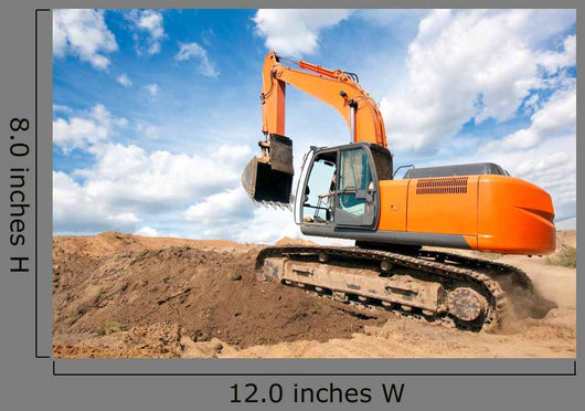 Excavator Moves with Raised