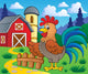 Image with Rooster Theme