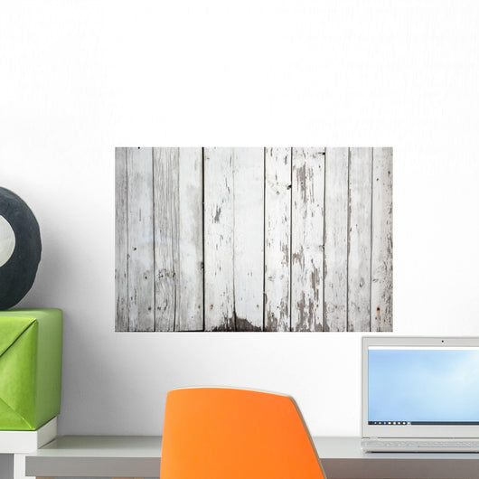 Weathered White Painted Wood