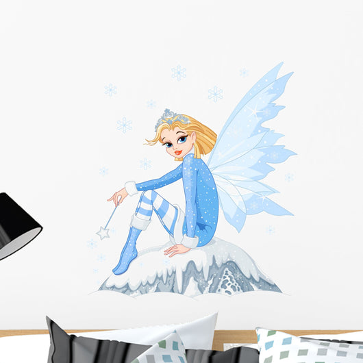 Winter fairy Wall Decal