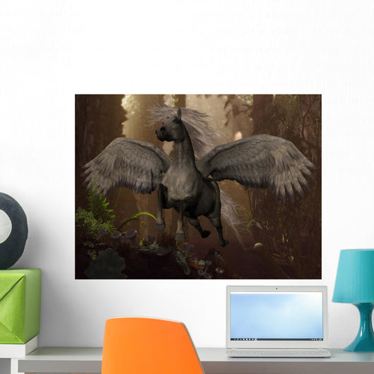 Flying Pegasus Wall Mural