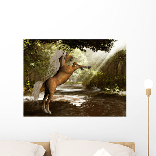 Forest Unicorn Wall Mural