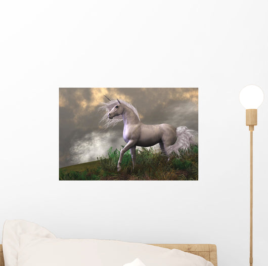 White Unicorn Stallion