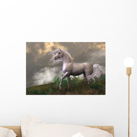 White Unicorn Stallion