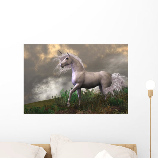 White Unicorn Stallion