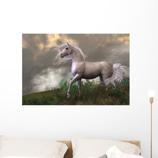 White Unicorn Stallion