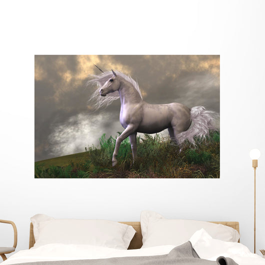 White Unicorn Stallion