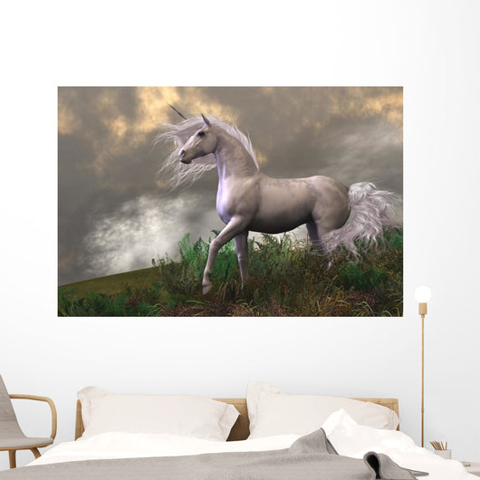 White Unicorn Stallion