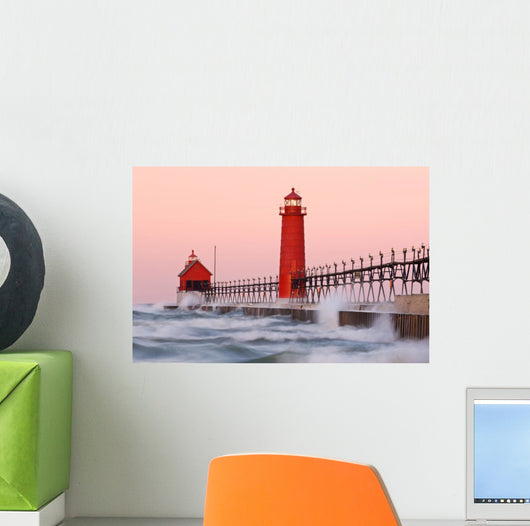 Grand Haven Lighthouse Wall Mural