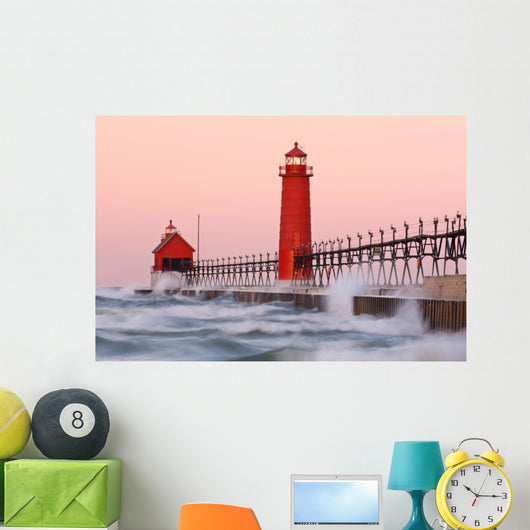 Grand Haven Lighthouse Wall Mural