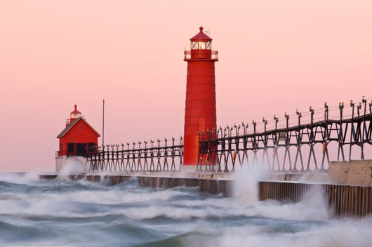 Grand Haven Lighthouse Wall Mural