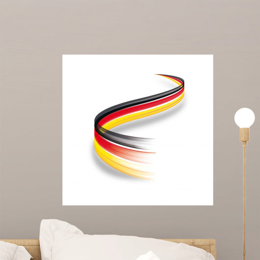 Abstrakte Deutschland Flagge